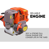 Darrahopens Home & Garden > Garden Tools 4 STROKE Whipper Snipper Straight Shaft Line Trimmer 31CC Pole Brush Cutter