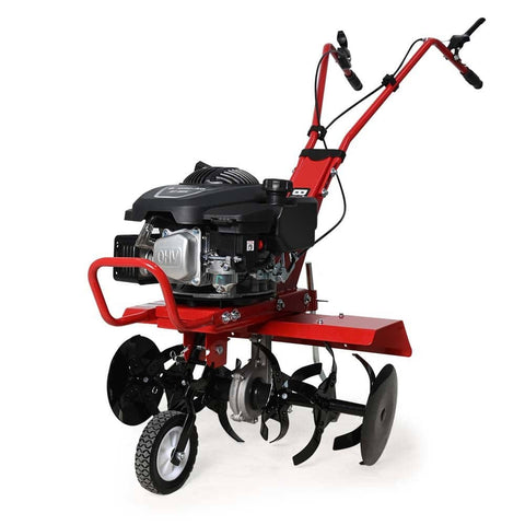 Darrahopens Home & Garden > Garden Tools Baumr-AG 150CC Garden Tiller Cultivator Petrol Rototiller 4-Stroke Soil Power Rotary Hoe