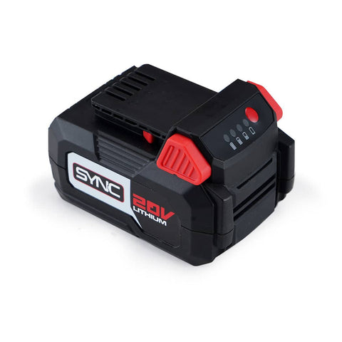 Darrahopens Home & Garden > Garden Tools Baumr-AG 20V 4.0Ah Lithium-Ion Battery SYNC Series Replacement Charging Batteries Spare Cordless