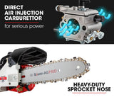 darrahopens Home & Garden > Garden Tools Baumr-AG 25CC Petrol Chainsaw Arborist 10 Bar Tree Pruning Garden Chain Saw