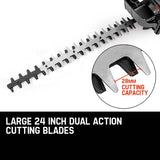 darrahopens Home & Garden > Garden Tools Baumr-AG 26CC Petrol Hedge Trimmer - 2-Stroke Clipper Saw Precision 24 Blade