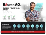 darrahopens Home & Garden > Garden Tools Baumr-AG 31CC Lawn Edger Petrol 4 Stroke Garden Grass Weed Trimmer Blade Cutting