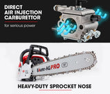 darrahopens Home & Garden > Garden Tools Baumr-AG 45CC Petrol Chainsaw Commercial 18 Bar Chain Saw E-Start Pruning