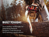 darrahopens Home & Garden > Garden Tools Baumr-AG 45CC Petrol Chainsaw Commercial 18 Bar Chain Saw E-Start Pruning