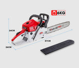 darrahopens Home & Garden > Garden Tools Baumr-AG 45CC Petrol Chainsaw Commercial 18 Bar Chain Saw E-Start Pruning