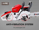 darrahopens Home & Garden > Garden Tools Baumr-AG 45CC Petrol Chainsaw Commercial 18 Bar Chain Saw E-Start Pruning