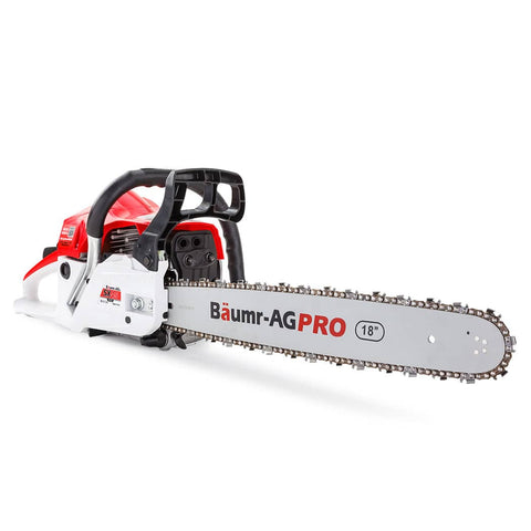darrahopens Home & Garden > Garden Tools Baumr-AG 45CC Petrol Chainsaw Commercial 18 Bar Chain Saw E-Start Pruning