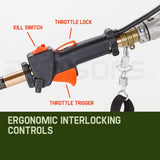 darrahopens Home & Garden > Garden Tools Baumr-AG 65CC Long Reach Pole Chainsaw Hedge Trimmer Pruner Chain Saw Tree Multi Tool