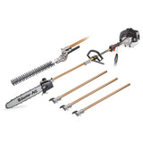 darrahopens Home & Garden > Garden Tools Baumr-AG 65CC Long Reach Pole Chainsaw Hedge Trimmer Pruner Chain Saw Tree Multi Tool