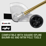 darrahopens Home & Garden > Garden Tools Baumr-AG Grass Edger Attachment Pole Garden Trimmer Brushcutter Lawn Edge