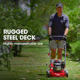 darrahopens Home & Garden > Garden Tools Baumr-AG Lawn Mower 139CC 17 Petrol Push Lawnmower 4-Stroke Engine Catch