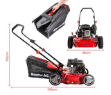 darrahopens Home & Garden > Garden Tools Baumr-AG Lawn Mower 139CC 17 Petrol Push Lawnmower 4-Stroke Engine Catch