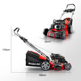 darrahopens Home & Garden > Garden Tools Baumr-AG Lawn Mower 18 220cc Petrol Self-Propelled Push Lawnmower 4-Stroke