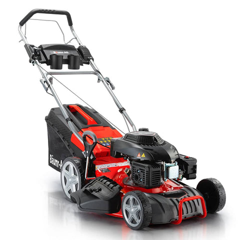 darrahopens Home & Garden > Garden Tools Baumr-AG Lawn Mower 18 220cc Petrol Self-Propelled Push Lawnmower 4-Stroke