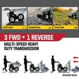 Darrahopens Home & Garden > Garden Tools BAUMR-AG Mini Dumper Power Wheel Barrow Tracked Motorised Petrol Powered Wheelbarrow