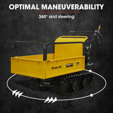 Darrahopens Home & Garden > Garden Tools Baumr-AG Motorised Tracked Wheelbarrow Dumper, Briggs & Stratton CR950 Petrol Engine, 300kg Capacity