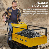 Darrahopens Home & Garden > Garden Tools Baumr-AG Motorised Tracked Wheelbarrow Dumper, Briggs & Stratton CR950 Petrol Engine, 300kg Capacity