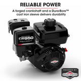 Darrahopens Home & Garden > Garden Tools Baumr-AG Motorised Tracked Wheelbarrow Dumper, Briggs & Stratton CR950 Petrol Engine, 300kg Capacity