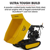 Darrahopens Home & Garden > Garden Tools Baumr-AG Motorised Tracked Wheelbarrow Dumper, Briggs & Stratton CR950 Petrol Engine, 500kg Capacity