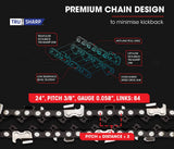 darrahopens Home & Garden > Garden Tools BAUMR-AG Petrol Commercial Chainsaw 24 Bar E-Start Chain Saw Top Handle Pruning