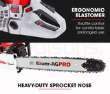 darrahopens Home & Garden > Garden Tools BAUMR-AG Petrol Commercial Chainsaw 24 Bar E-Start Chain Saw Top Handle Pruning