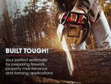 darrahopens Home & Garden > Garden Tools BAUMR-AG Petrol Commercial Chainsaw 24 Bar E-Start Chain Saw Top Handle Pruning