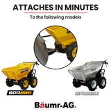 Darrahopens Home & Garden > Garden Tools Baumr-AG Plough Blade Leveller Accessory, for BPR880 BPR890 Power Barrows