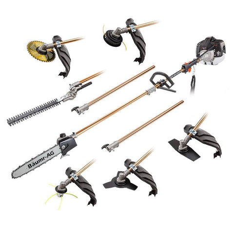 darrahopens Home & Garden > Garden Tools Baumr-AG Pole Chainsaw Brush Cutter Whipper Snipper Hedge Trimmer Saw Multi Tool