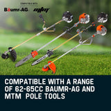 darrahopens Home & Garden > Garden Tools Baumr-AG Replacement Engine Motor for Pole Tool Chainsaw Brushcutter Trimmer Brush Cutter
