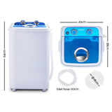 darrahopens Home & Garden > Garden Tools Devanti 4.6KG Mini Portable Washing Machine