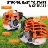darrahopens Home & Garden > Garden Tools Dynamic Power Garden Whipper Snipper Brush Cutter 26cc + 4 Blades