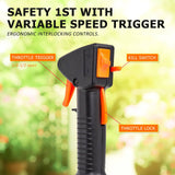 darrahopens Home & Garden > Garden Tools Dynamic Power Garden Whipper Snipper Brush Cutter 43cc + 4 Blade