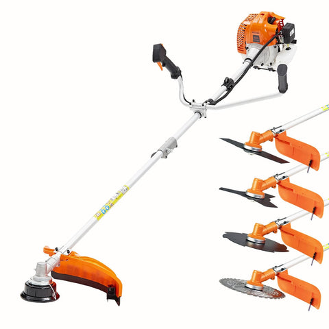 darrahopens Home & Garden > Garden Tools Dynamic Power Garden Whipper Snipper Brush Cutter 43cc + 4 Blade
