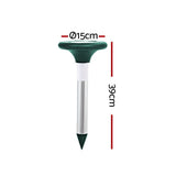 darrahopens Home & Garden > Garden Tools Gardeon 4X Solar LED Snake Repeller Pulse Plus Ultrasonic Pest Rodent Repellent
