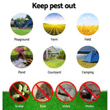 darrahopens Home & Garden > Garden Tools Gardeon 6X LED Solar Snake Repeller Pulse Plus Ultrasonic Pest Rodent Repellent