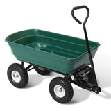 darrahopens Home & Garden > Garden Tools Gardeon 75L Garden Dump Cart - Green