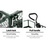 darrahopens Home & Garden > Garden Tools Gardeon Mesh Garden Steel Cart - Green