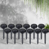 darrahopens Home & Garden > Garden Tools Gardeon Snake Repeller 12X Solar Powered Snake Repellers Pest Repellent