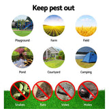 darrahopens Home & Garden > Garden Tools Gardeon Snake Repeller 6X Multi Pulse Ultrasonic Battery Powered Pest Repellent