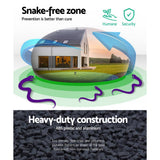 darrahopens Home & Garden > Garden Tools Gardeon Snake Repeller Set of 12 Solar LED Pulse Plus Ultrasonic Pest Rodent Repellent