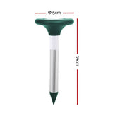 darrahopens Home & Garden > Garden Tools Gardeon Snake Repeller Set of 12 Solar LED Pulse Plus Ultrasonic Pest Rodent Repellent