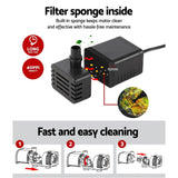darrahopens Home & Garden > Garden Tools Gardeon Solar Pond Pump with Battery Kit Solar Powered Garden Water Fountain