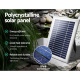 darrahopens Home & Garden > Garden Tools Gardeon Solar Pond Pump with Battery Kit Solar Powered Garden Water Fountain