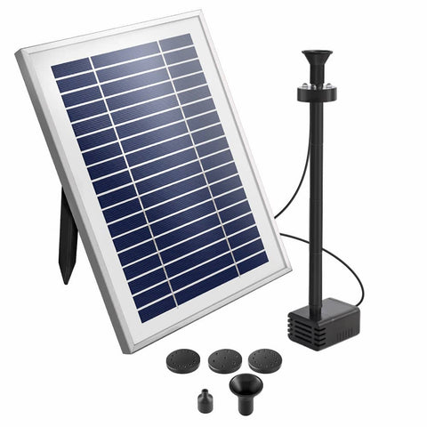 darrahopens Home & Garden > Garden Tools Gardeon Solar Pond Pump with Battery Kit Solar Powered Garden Water Fountain