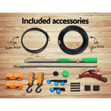 darrahopens Home & Garden > Garden Tools Giantz 100L ATV Weed Sprayer 5M Boom Trailer Spot Spray Tank Farm Pump