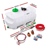 darrahopens Home & Garden > Garden Tools Giantz 100L ATV Weed Sprayer Spot Spray 1.5 M Boom Chemical Garden Farm Pump