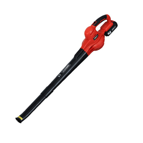 Darrahopens Home & Garden > Garden Tools Giantz 20V Cordless Leaf Blower Garden Lithium Electric Battery Nozzles 2-Speed