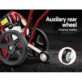 darrahopens Home & Garden > Garden Tools Giantz 3-in-1 62cc Petrol Wheel Brush Cutter Whipper Saw Trimmer 2 Stroke