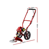 darrahopens Home & Garden > Garden Tools Giantz 3-in-1 62cc Petrol Wheel Brush Cutter Whipper Saw Trimmer 2 Stroke