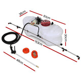 darrahopens Home & Garden > Garden Tools Giantz 60L Weed Sprayer